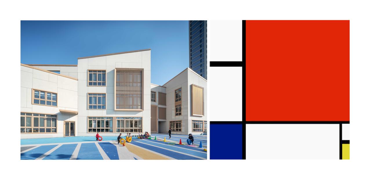 BIM建筑|活力内核构筑迷你城池｜国科温州第一幼儿园 / 成执设计