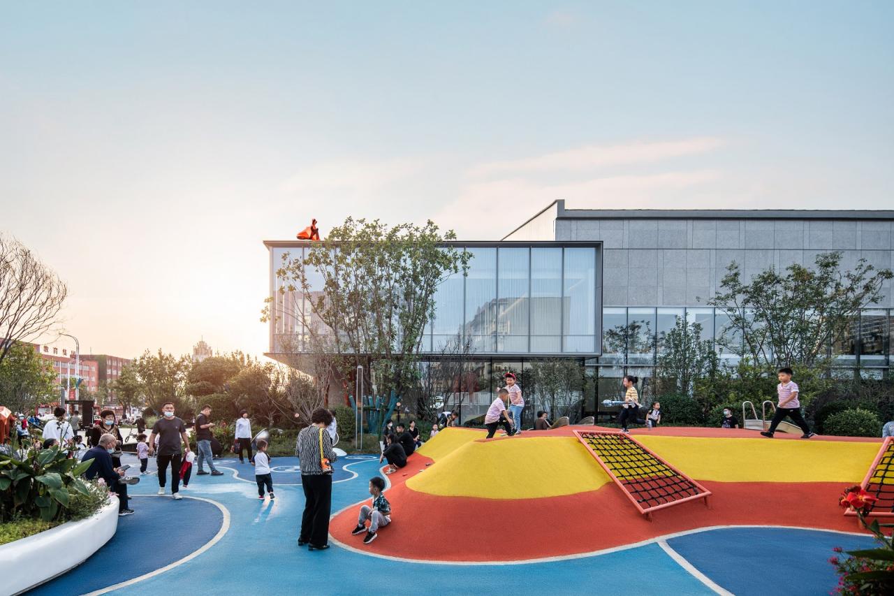 BIM建筑|城市赋新，打造市民的欢享天地 —职工俱乐部更新改造 / PTA上海柏涛