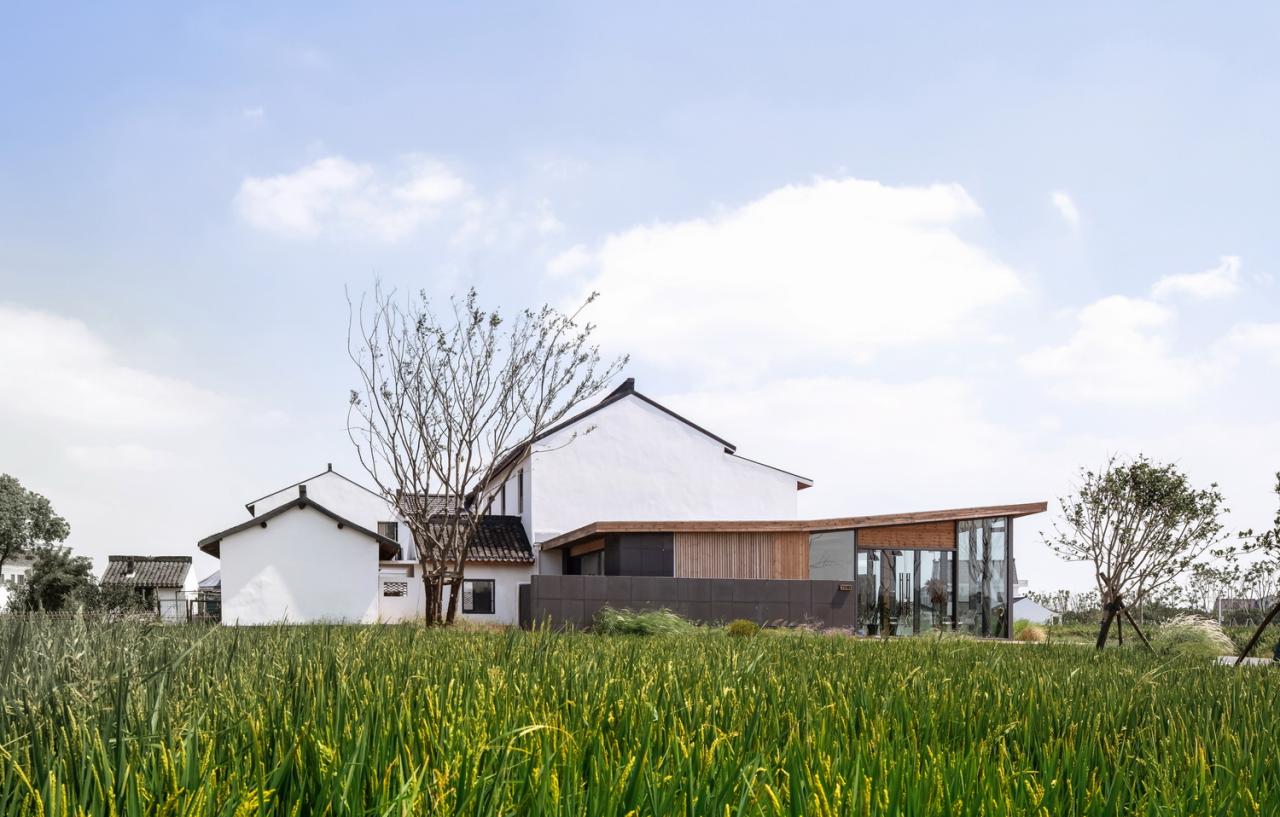 BIM建筑|低成本整村改造实践：上海奉贤李窑村乡村振兴 / 水石设计