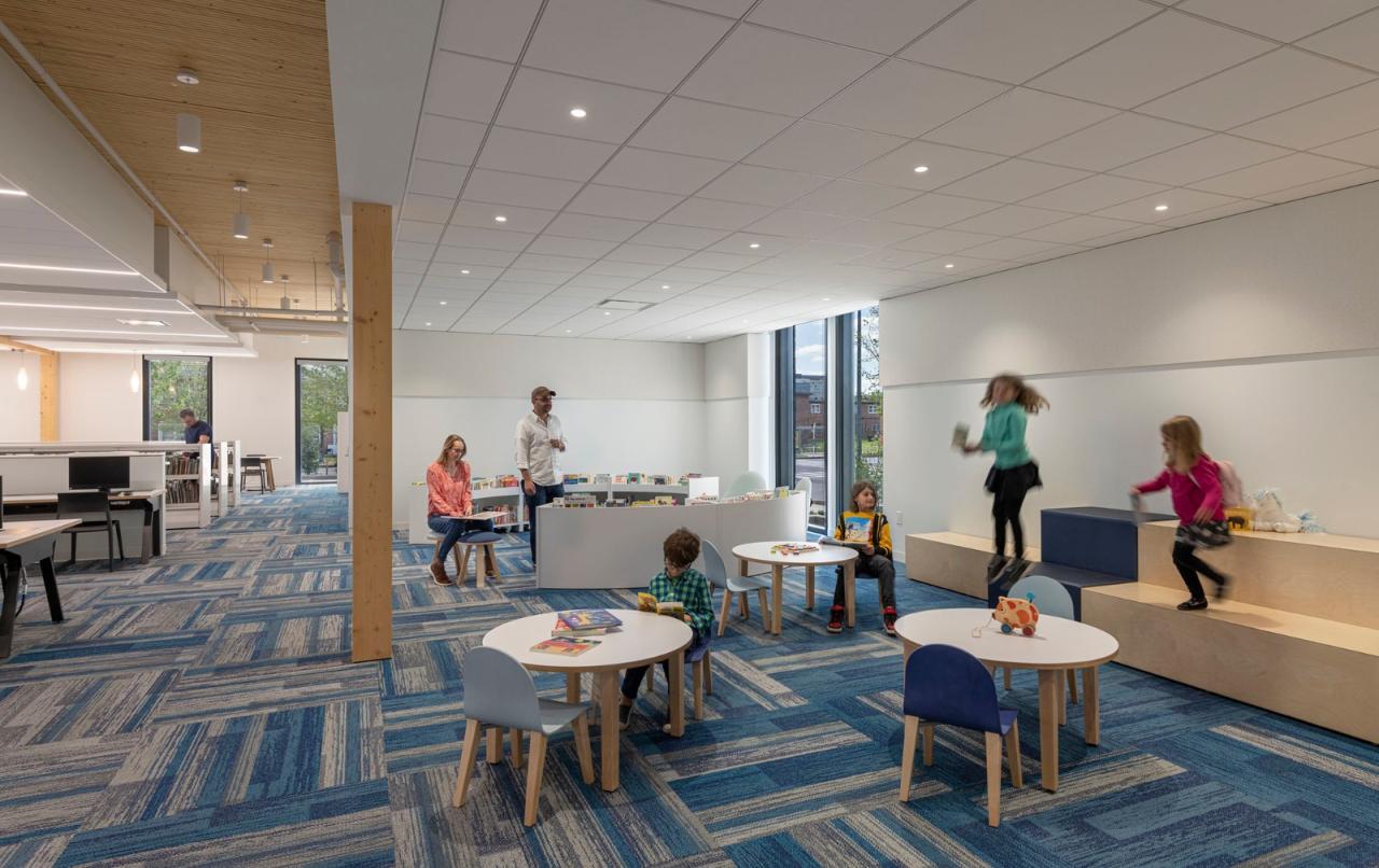 BIM建筑|DCPL 西南社区图书馆 / Perkins and Will