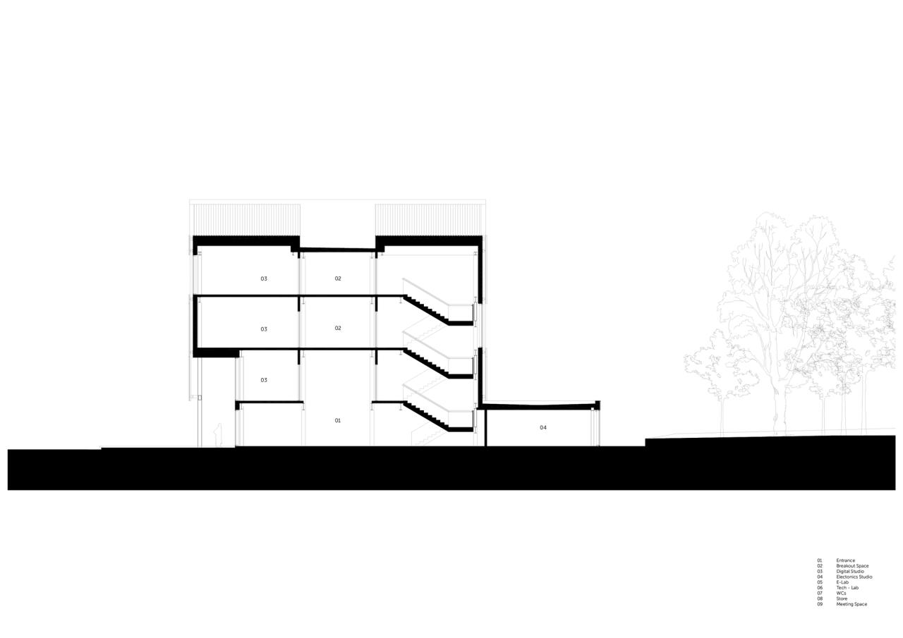 BIM建筑|诺维奇城市学院数字技术工厂 / Coffey Architects