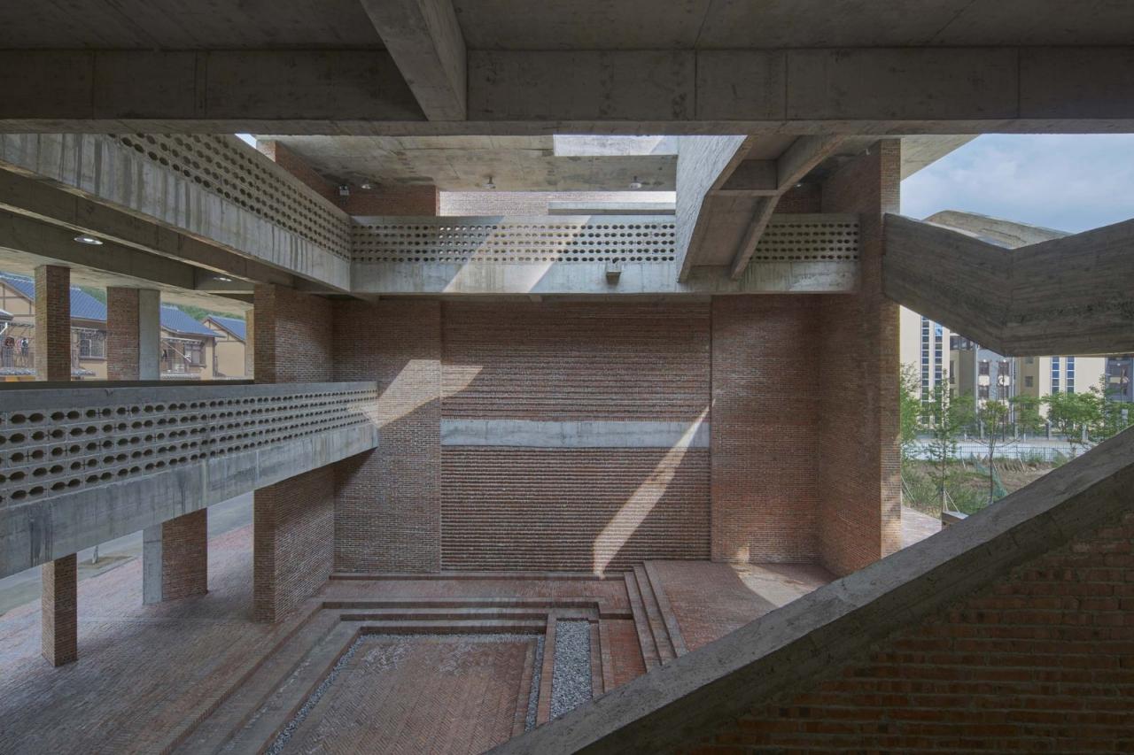 BIM建筑|江华瑶族水口镇如意村文化服务中心及特色工坊 / 地方工作室