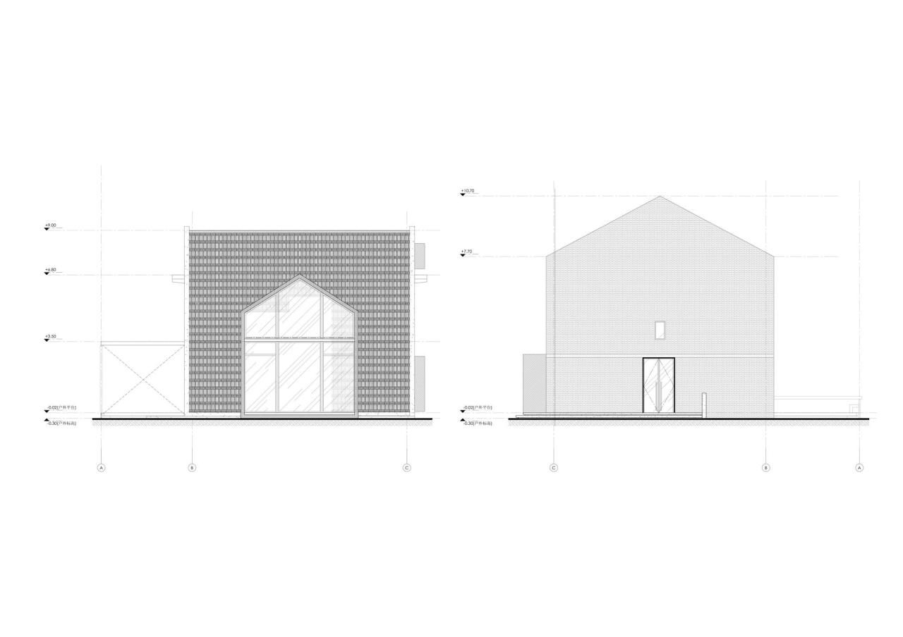 BIM建筑|龙游溪口镇乡村未来社区多功能体育馆+陶瓷专家工作站改造 / 上海严旸建筑设计工作室