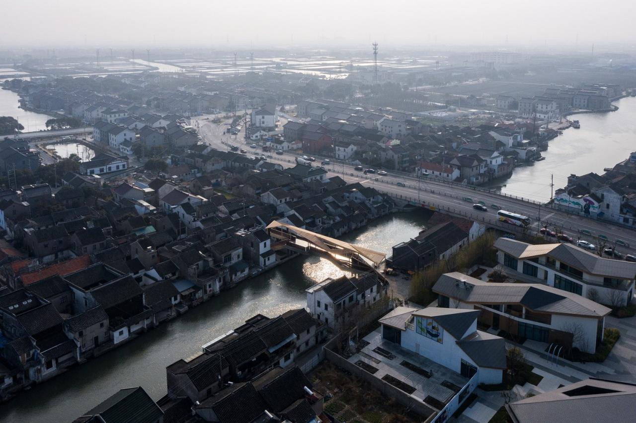 BIM建筑|常熟折桥曲廊 / 深圳华汇设计X⁺ STUDIO