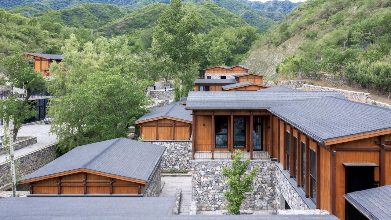 BIM建筑|隐北野奢酒店 / Penda China