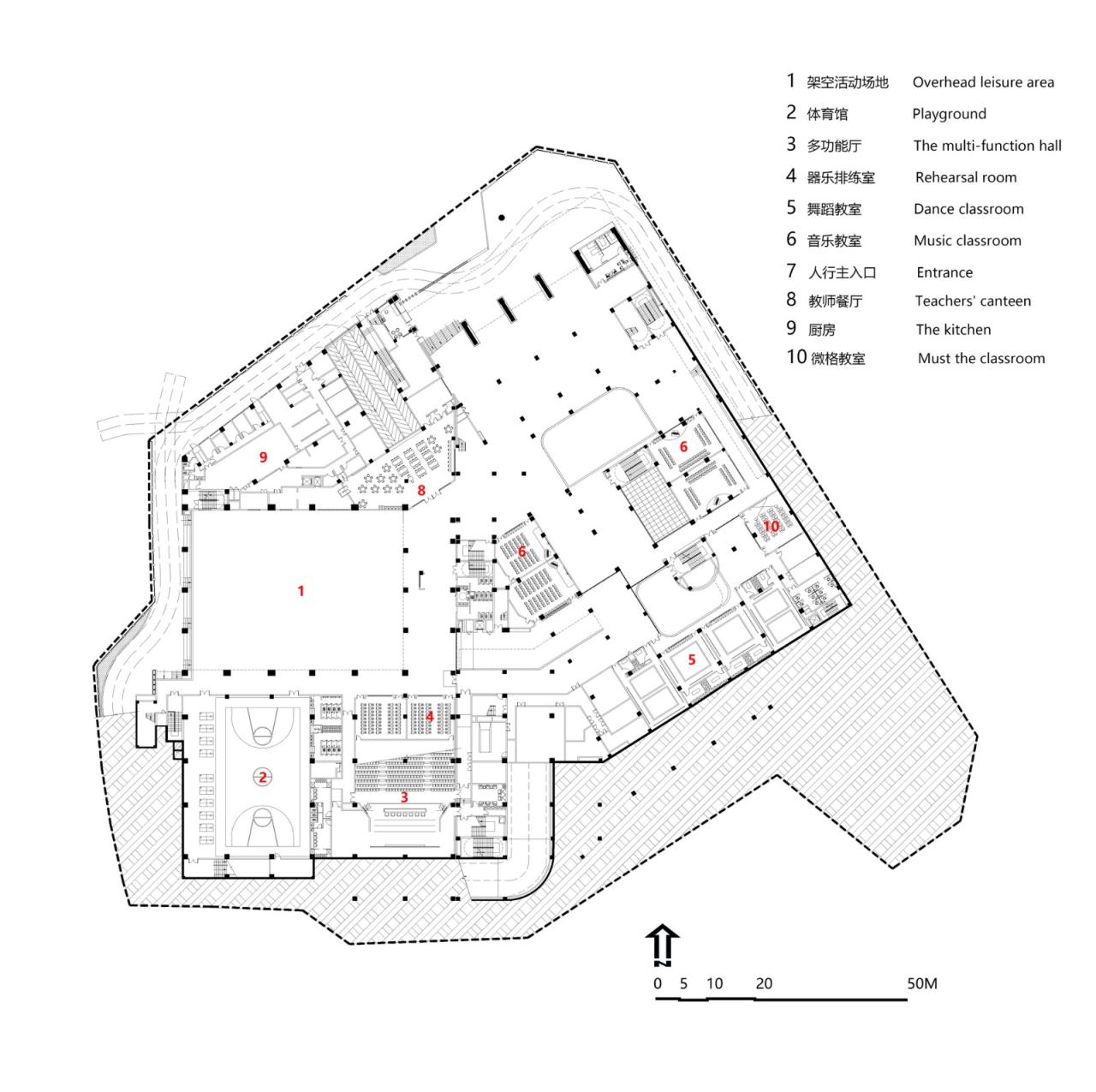 BIM建筑|深圳市坪山区东部湾区实验学校 / 申都设计