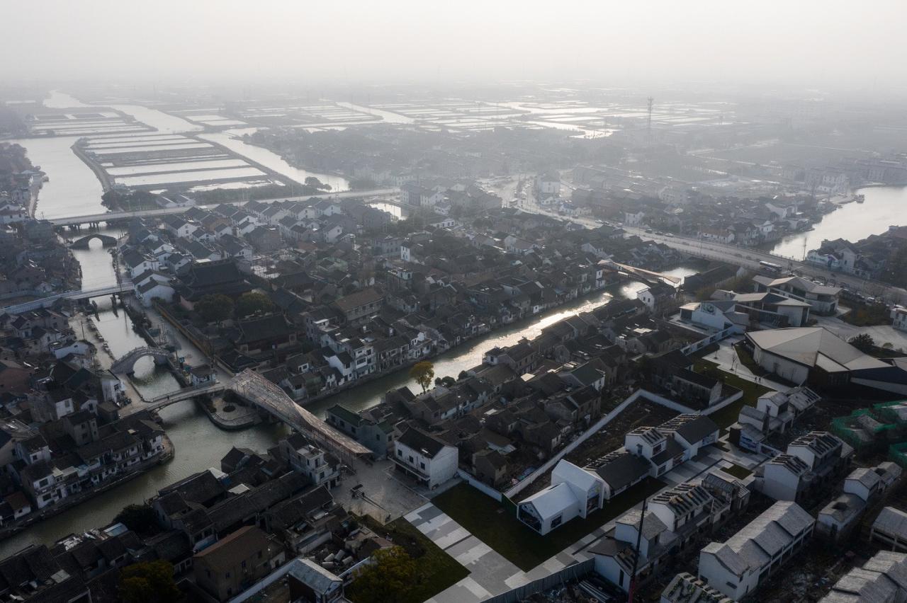 BIM建筑|常熟折桥曲廊 / 深圳华汇设计X⁺ STUDIO