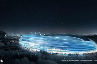 BIM建筑|“冰丝带”，国家速滑馆 / Populous-BIM建筑网