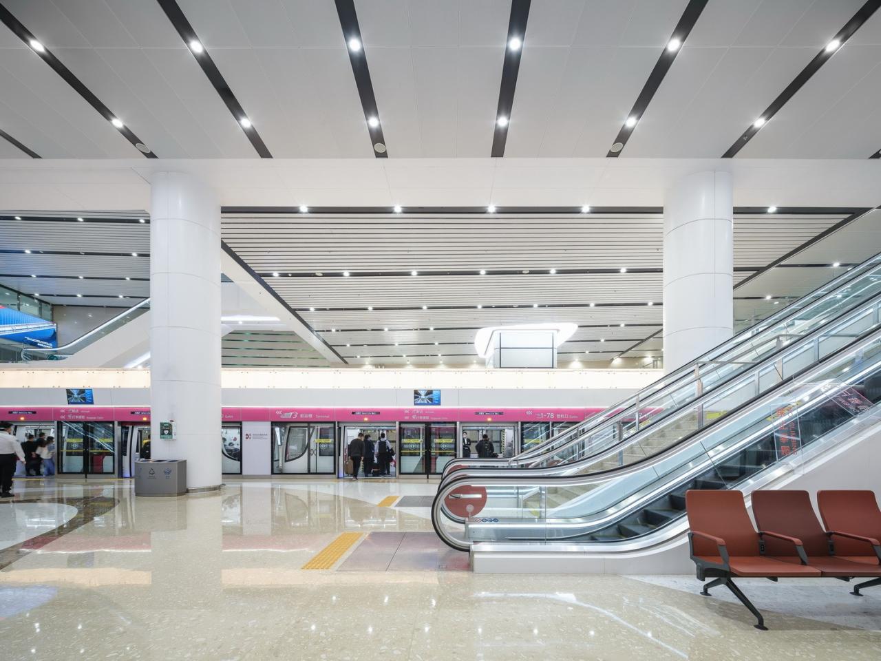 BIM建筑|航空建筑新标杆：深圳宝安国际机场卫星厅 / GDAD、Aedas、兰德隆与布朗