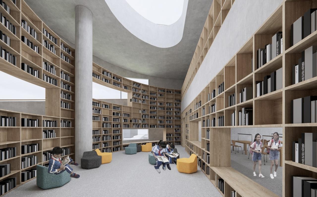 BIM建筑|深圳龙岗下雪村小学 / MAT