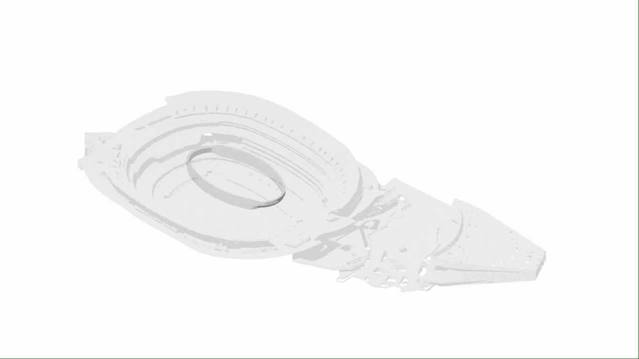 BIM建筑|洛杉矶索菲体育场 / HKS