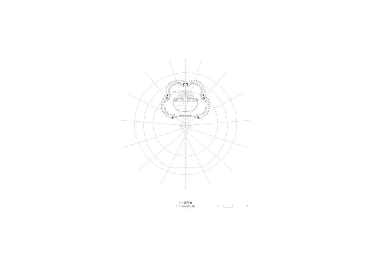 BIM建筑|成都熊猫基地熊猫塔，机械‘竹笋’ / UDG.零号工作室