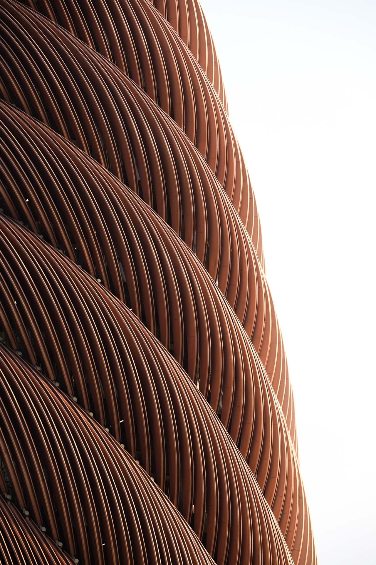 BIM建筑|成都熊猫基地熊猫塔，机械‘竹笋’ / UDG.零号工作室