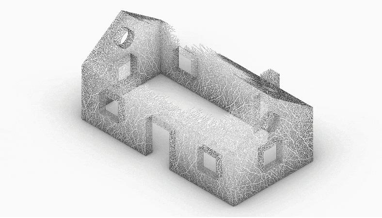 BIM建筑|《消失的房子》/ 胡泉纯