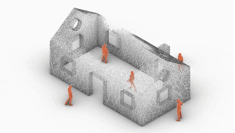 BIM建筑|《消失的房子》/ 胡泉纯