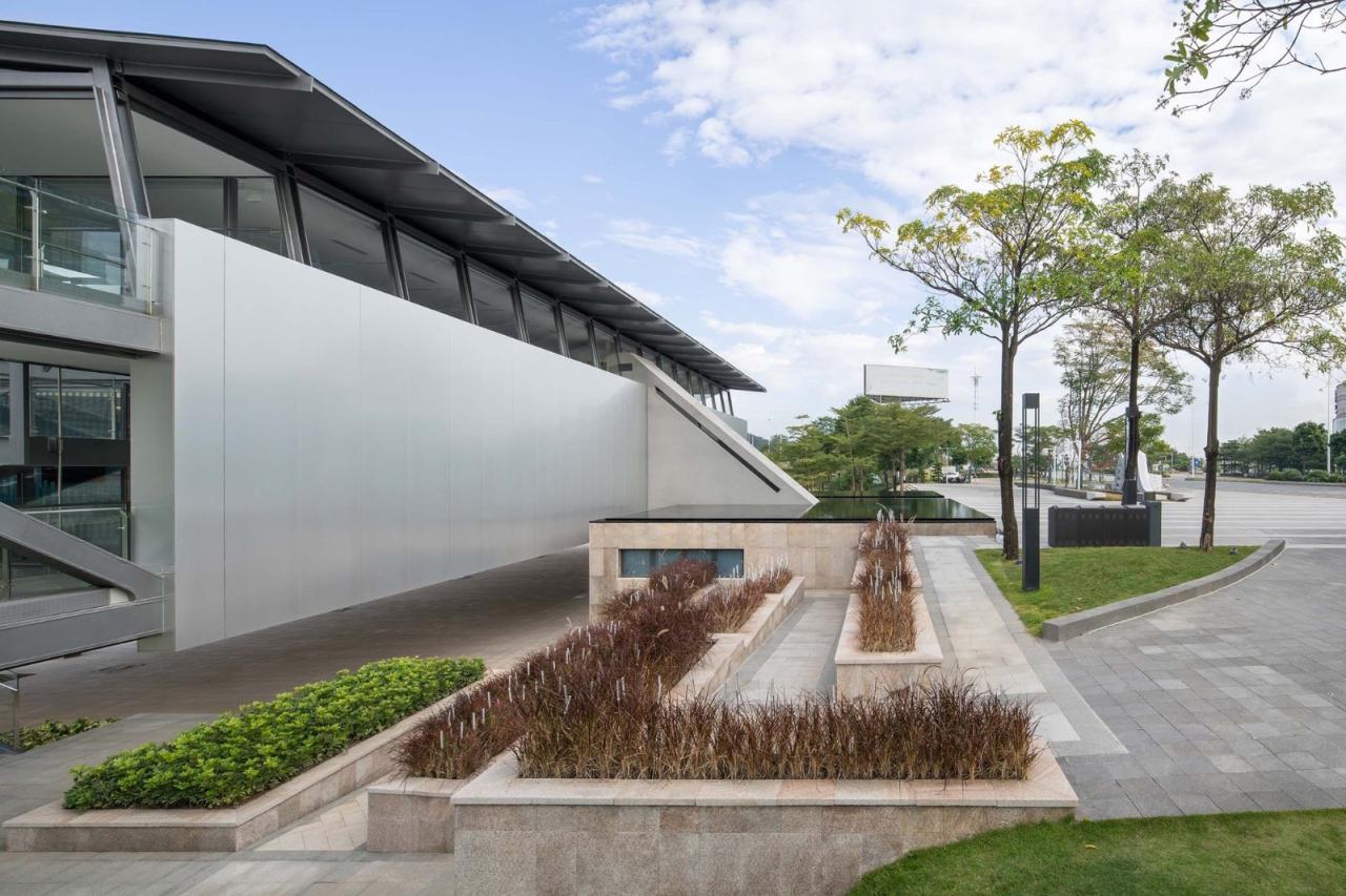 BIM建筑|蓬江智水展示中心 / WAU建筑事务所