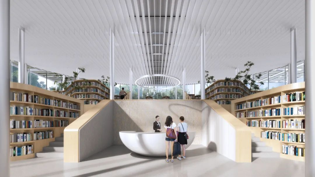 BIM建筑|云幔书屋 ：内外无界的极致透明 / UUA