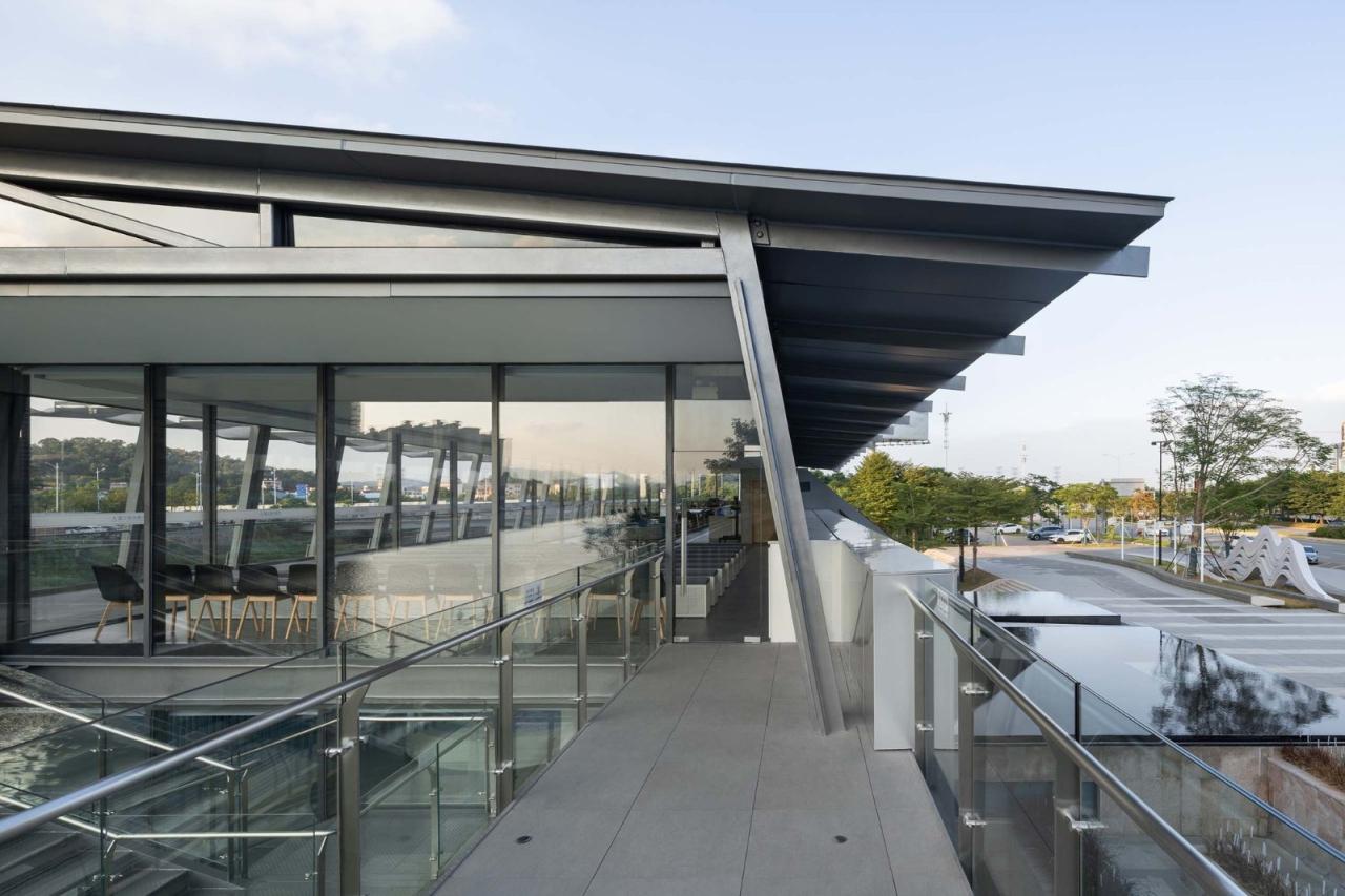 BIM建筑|蓬江智水展示中心 / WAU建筑事务所