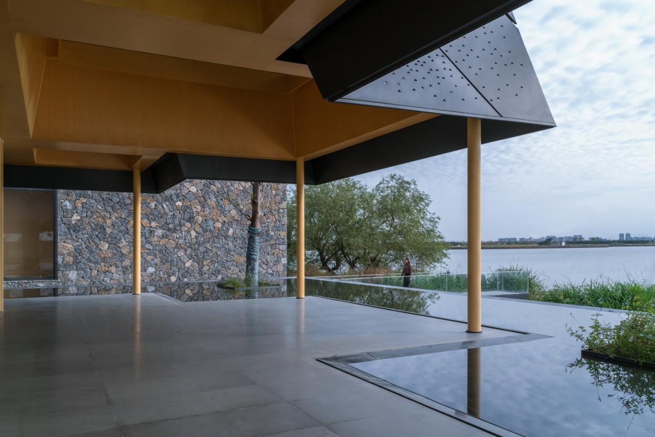 BIM建筑|水杉林餐厅：水边的风景 / goa作品