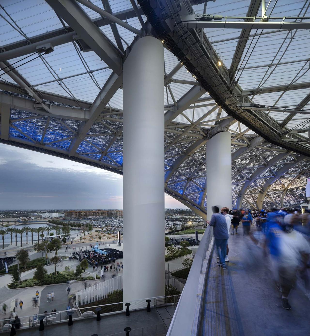 BIM建筑|洛杉矶索菲体育场 / HKS