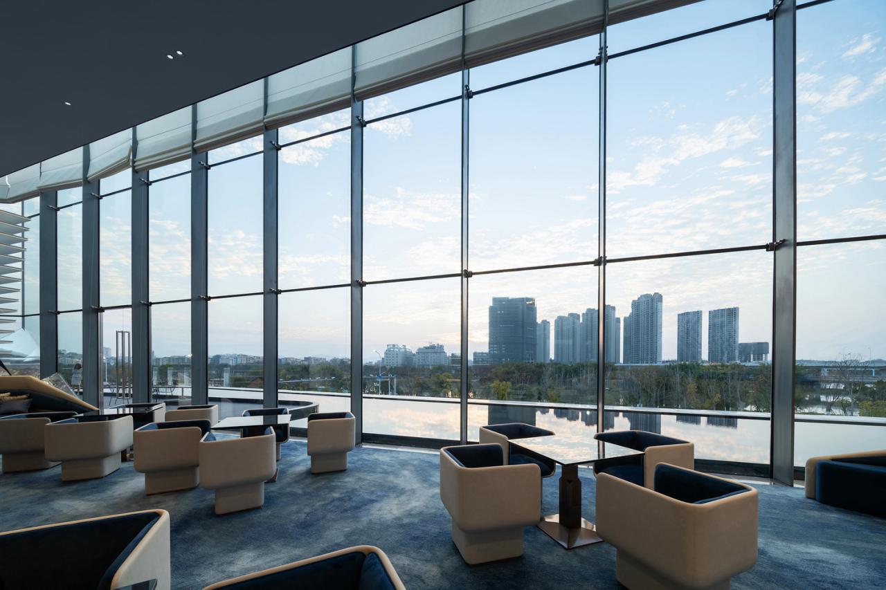 BIM建筑|赣州锦润 ▪ 滨江云宸展示中心 / 成执设计