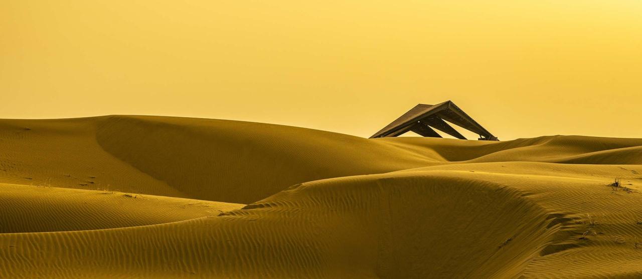 BIM建筑|大漠星河营地接待中心 / 三文建筑