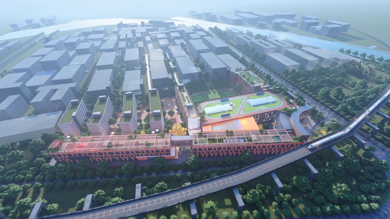 BIM建筑|深圳市明珠学校 / 一境建筑设计