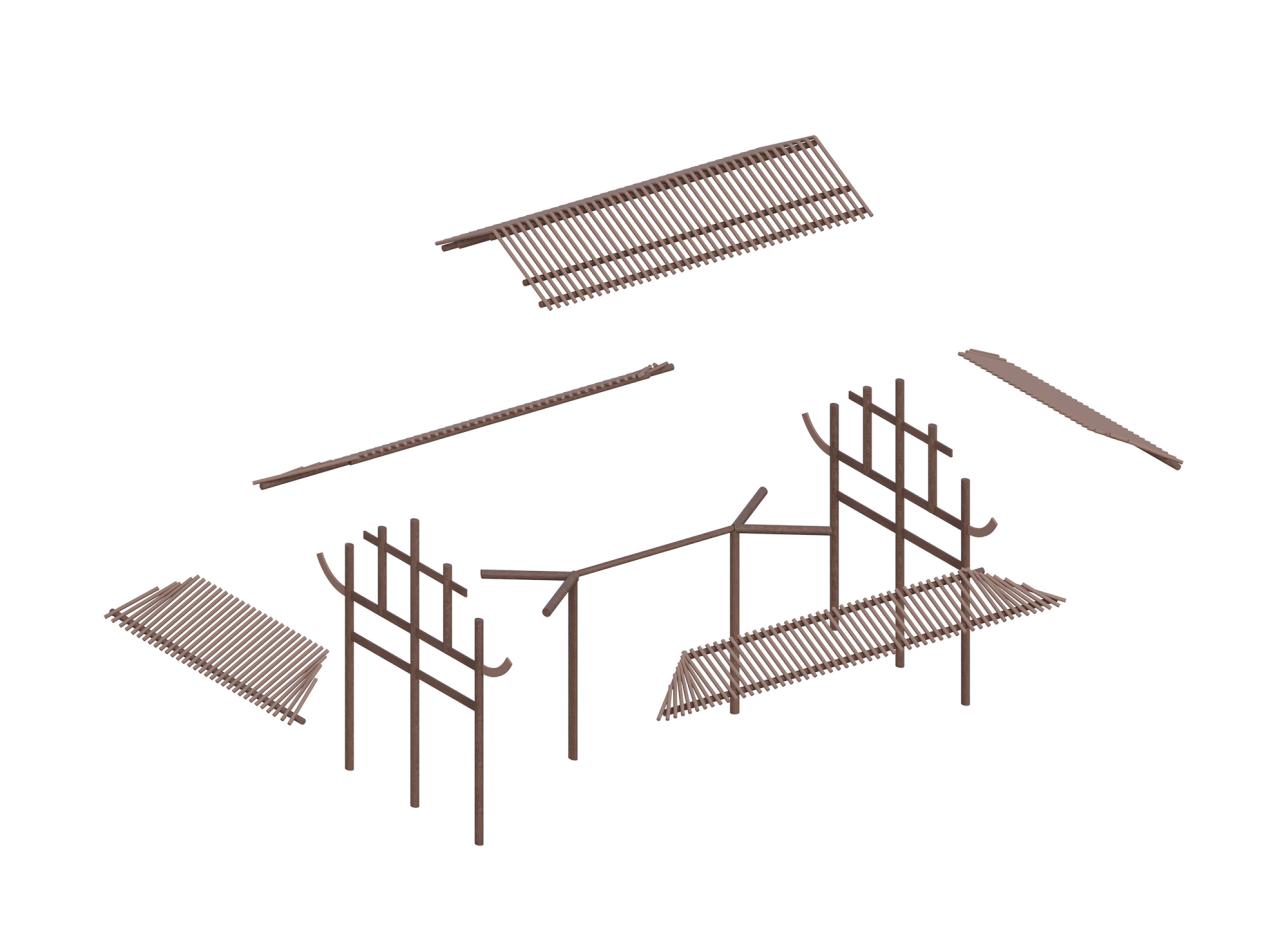 BIM建筑|婺川复园——遵义市务川县文化中心设计方案 / 外行建筑