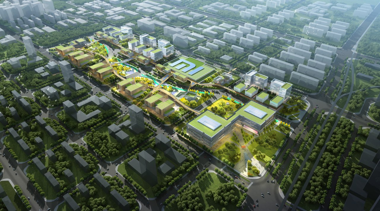 BIM建筑|小米北京新总部概念规划 / FTA