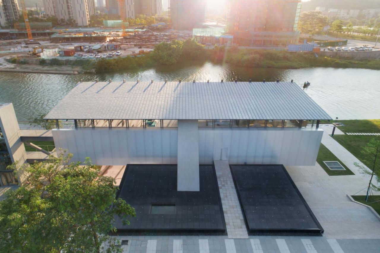 BIM建筑|蓬江智水展示中心 / WAU建筑事务所