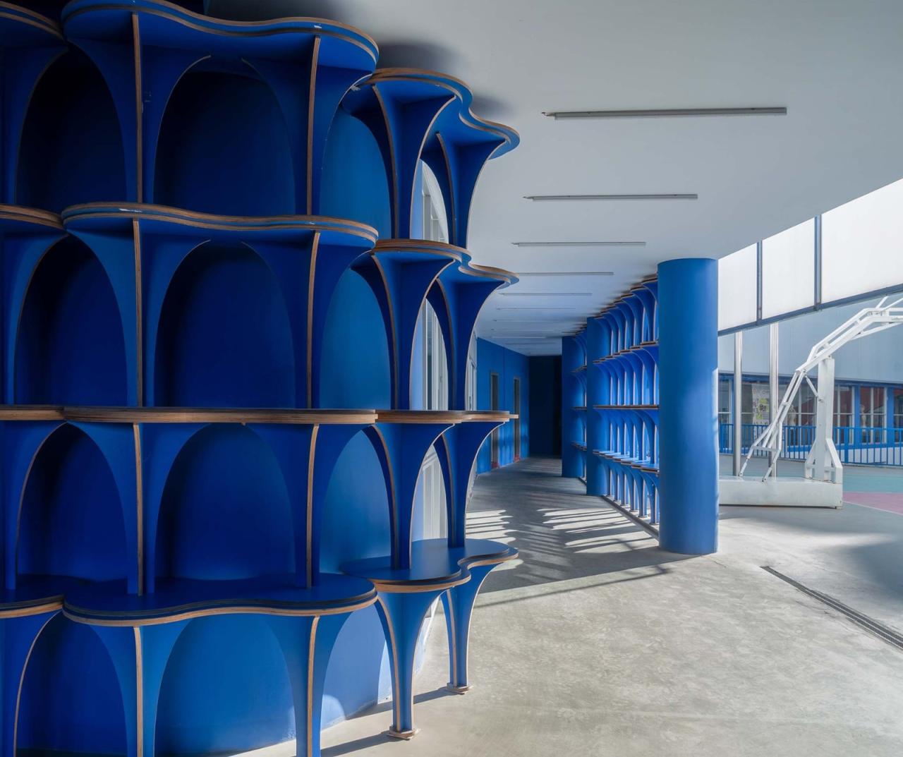 BIM建筑|深圳蓝白艺术院校 / 万社设计