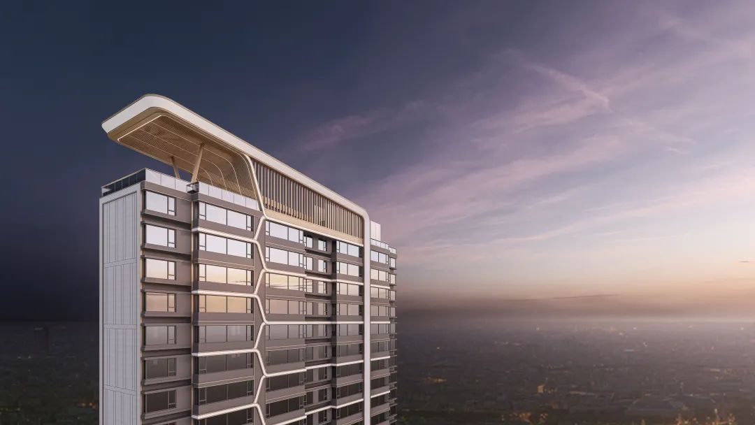 BIM建筑|流动魅力的艺术邂逅 如东金地至尚 ▪ 展示中心 / 成执设计