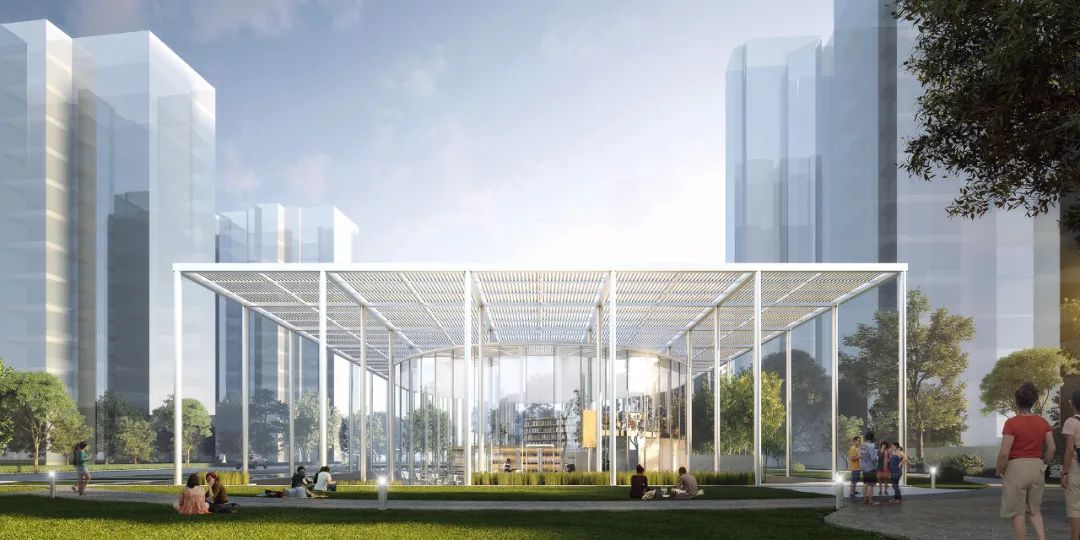 BIM建筑|云幔书屋 ：内外无界的极致透明 / UUA