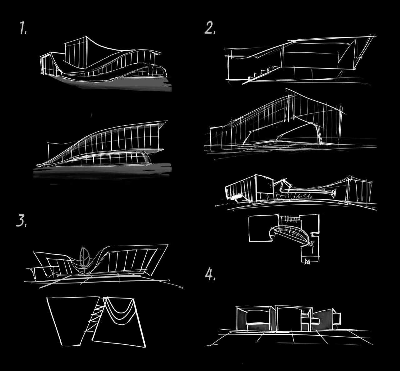 BIM建筑|赣州锦润 ▪ 滨江云宸展示中心 / 成执设计