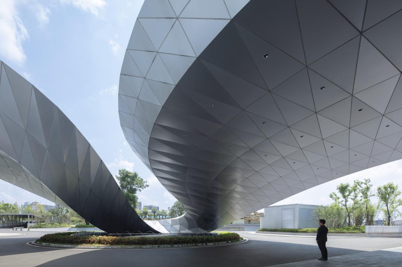 BIM建筑|长沙大王山朗豪酒店 / 蓝天组