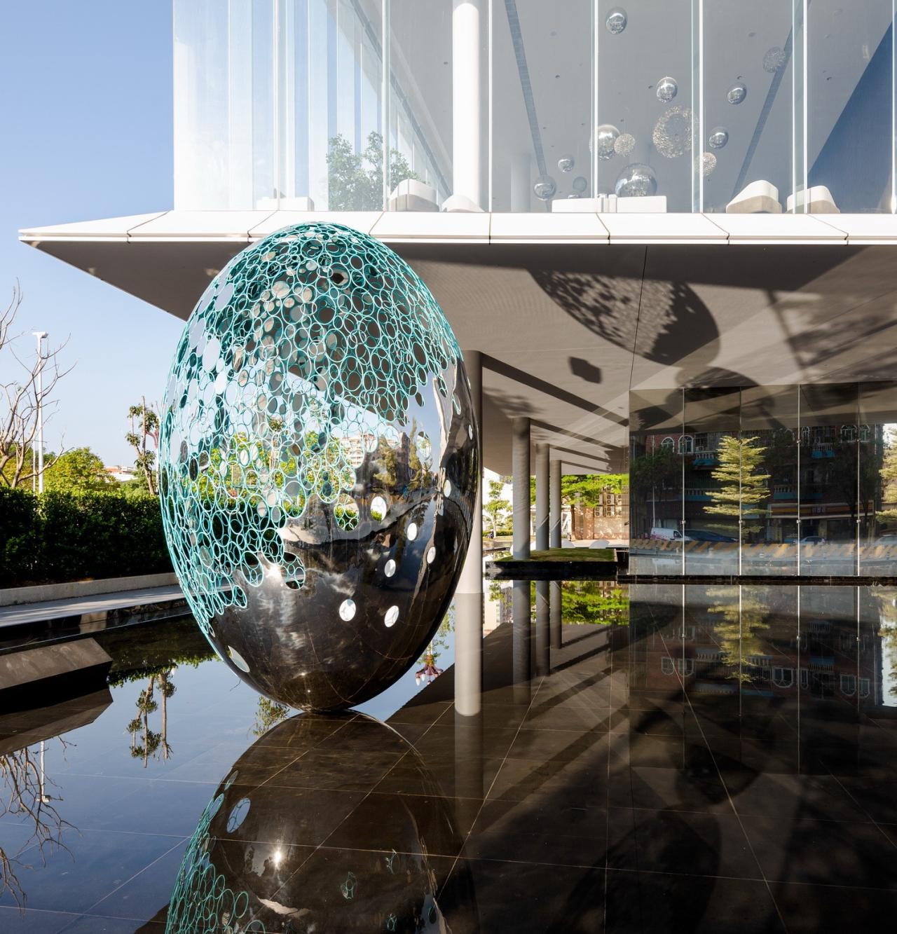 BIM建筑|东莞中科先进产业振兴展示馆 / 柏涛建筑