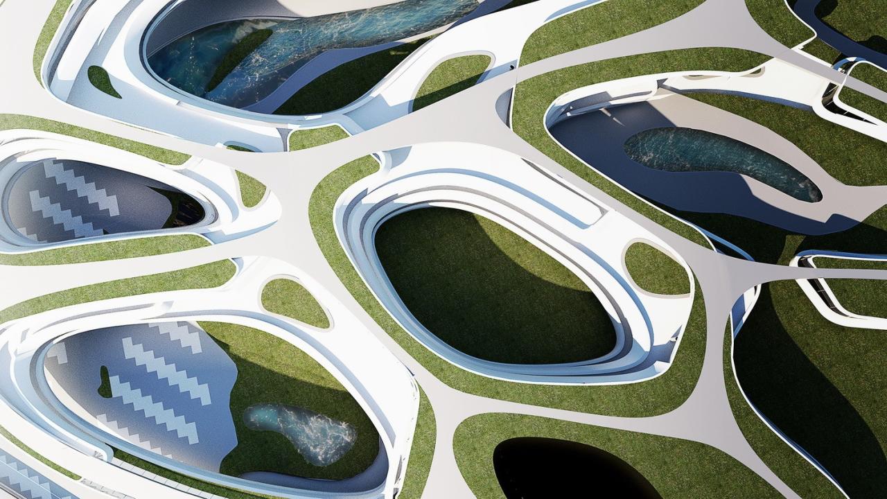 BIM建筑|中央美术学院青岛校区设计方案 / CAA