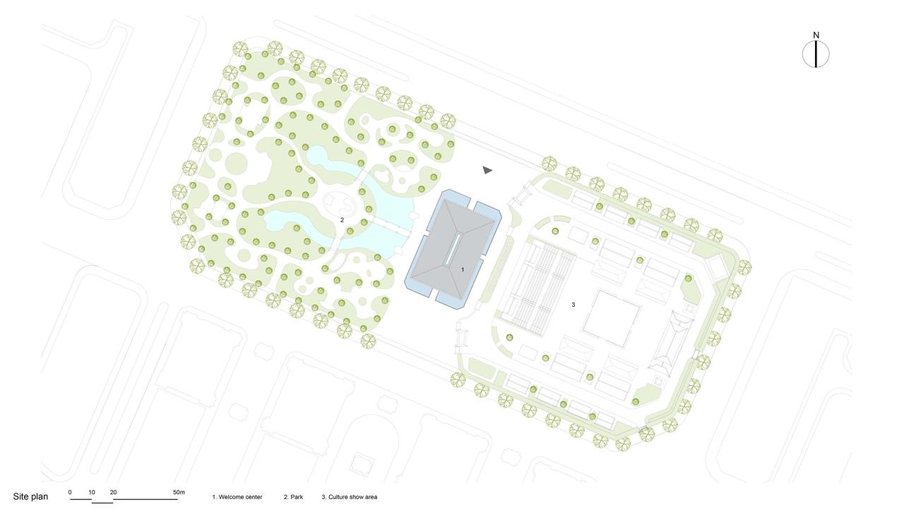 BIM建筑|42000 根竹竿，富国岛大世界欢迎中心 / 武重义建筑事务所