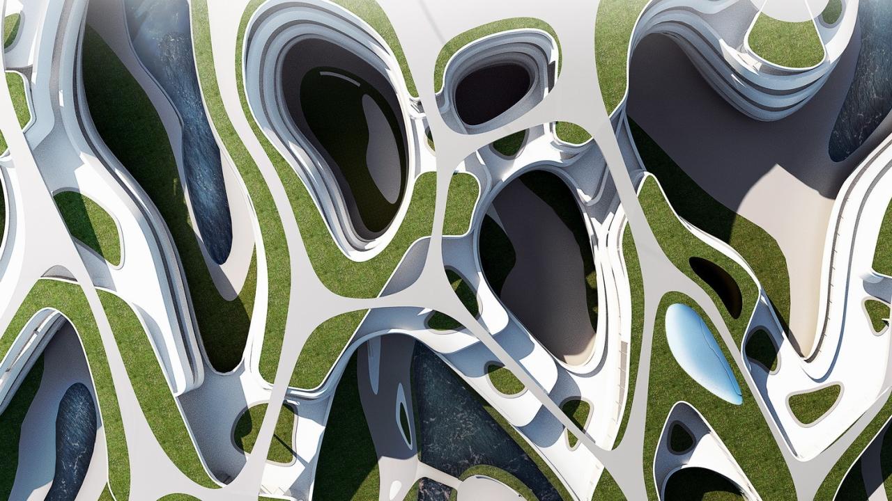 BIM建筑|中央美术学院青岛校区设计方案 / CAA