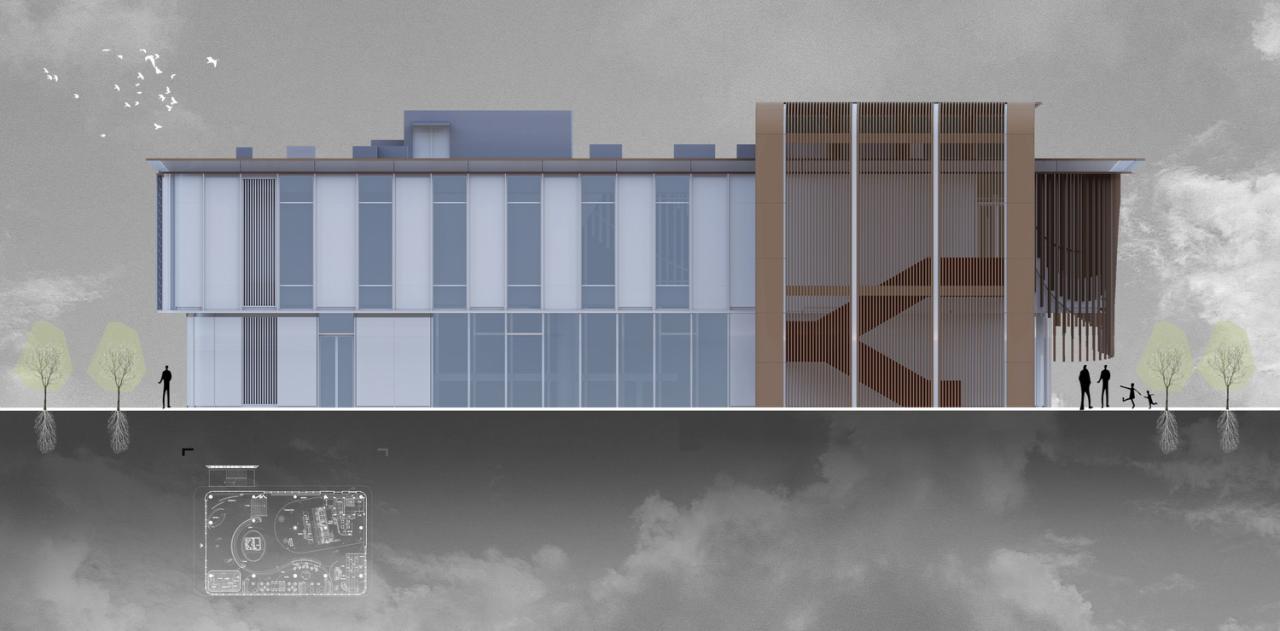 BIM建筑|流动魅力的艺术邂逅 如东金地至尚 ▪ 展示中心 / 成执设计