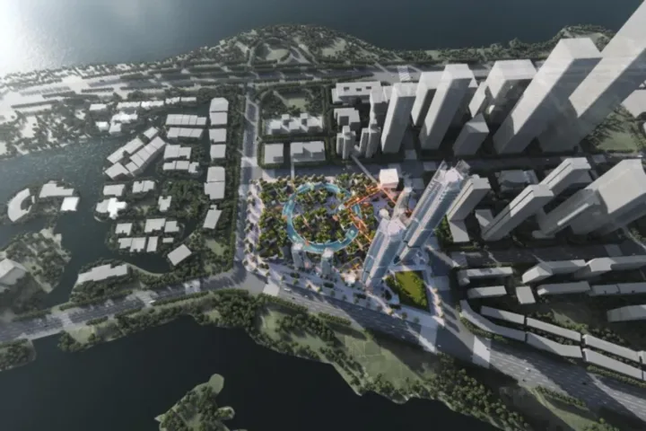 BIM建筑|联泰超总湾国际中心 / 林聪建筑工作室