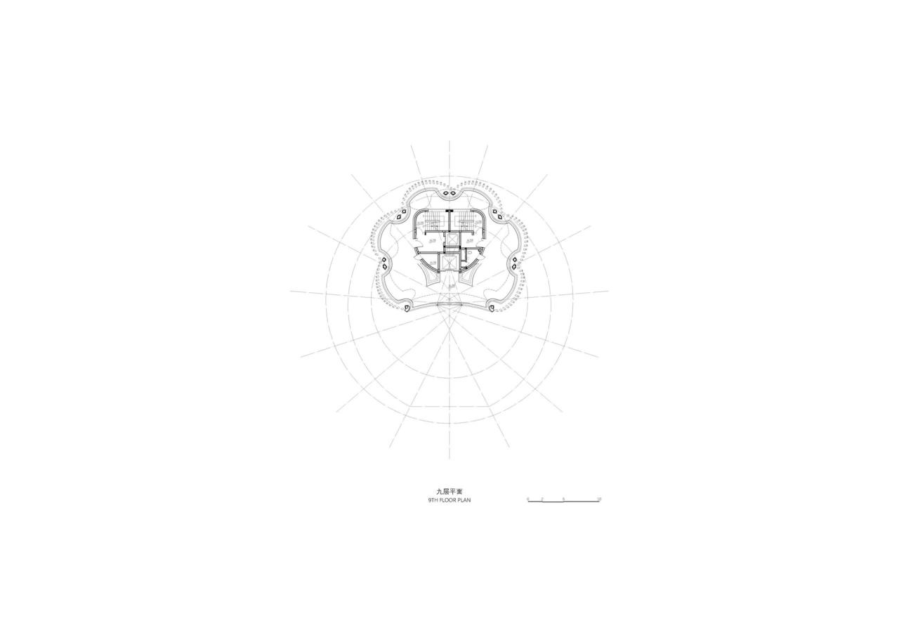 BIM建筑|成都熊猫基地熊猫塔，机械‘竹笋’ / UDG.零号工作室