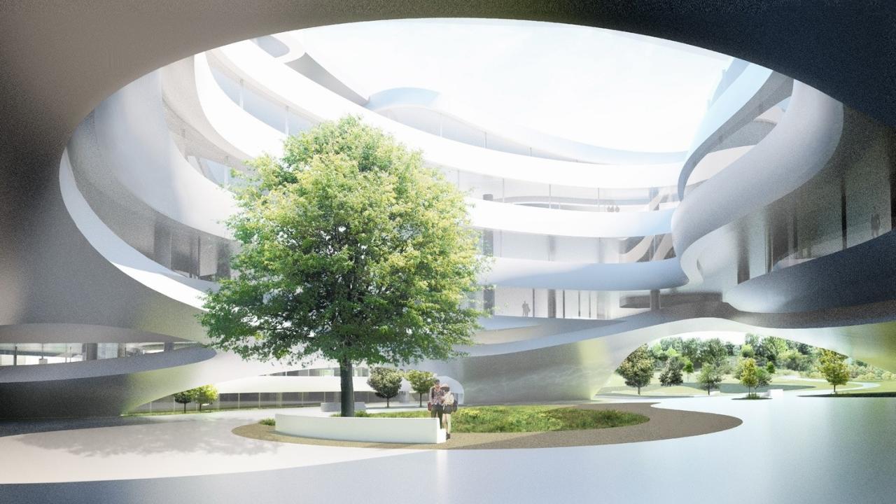 BIM建筑|中央美术学院青岛校区设计方案 / CAA