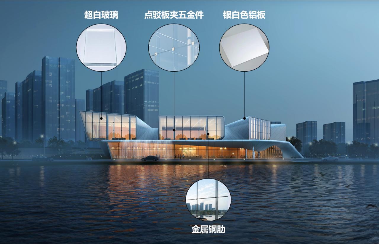 BIM建筑|赣州锦润 ▪ 滨江云宸展示中心 / 成执设计