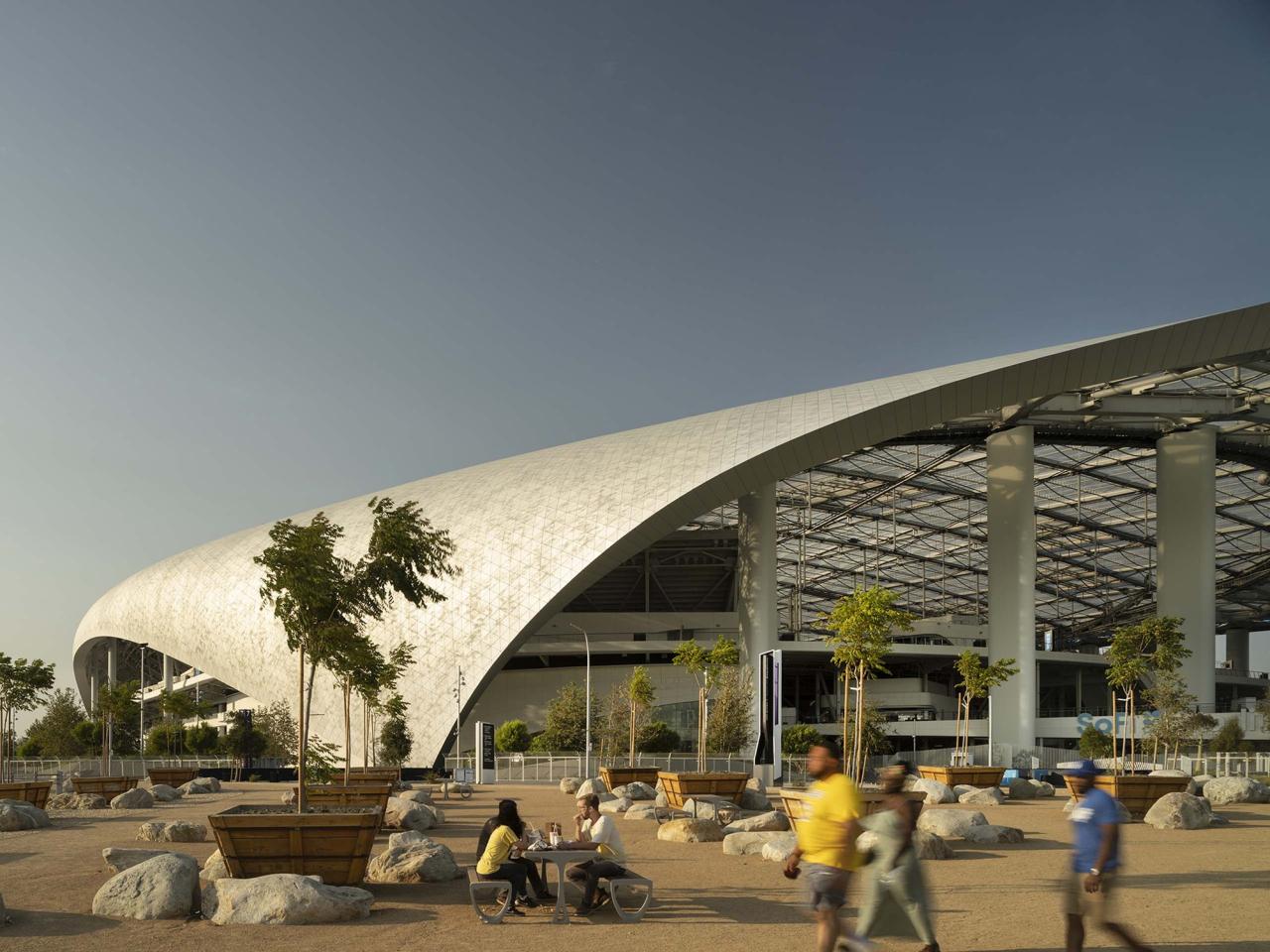 BIM建筑|洛杉矶索菲体育场 / HKS