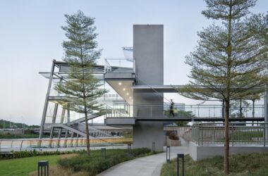 BIM建筑|蓬江智水展示中心 / WAU建筑事务所-BIM建筑网