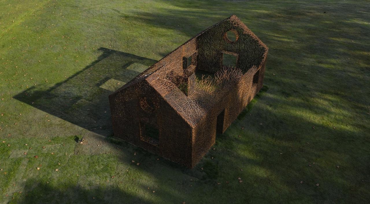 BIM建筑|《消失的房子》/ 胡泉纯