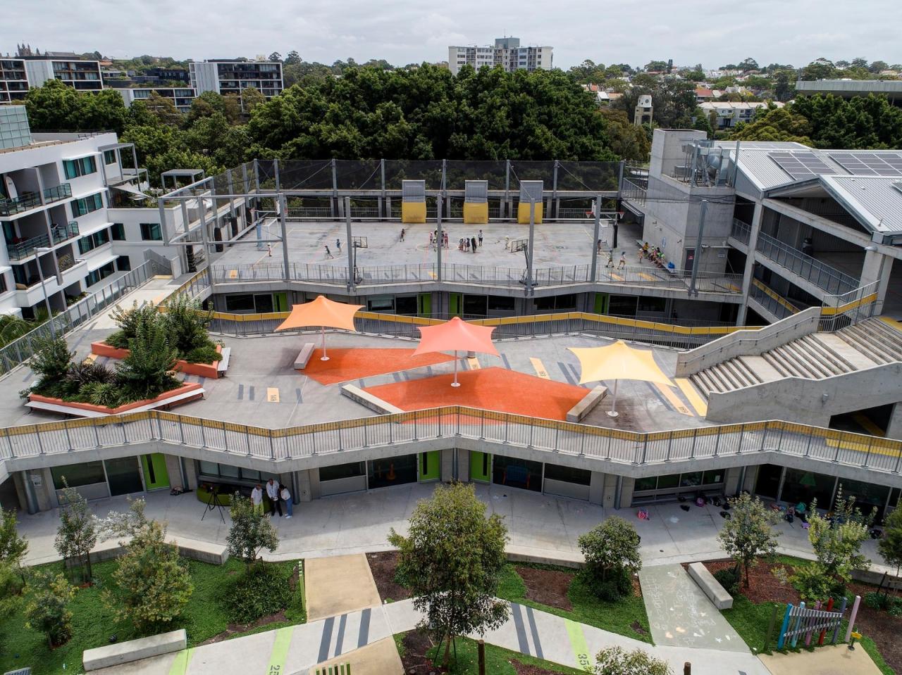 BIM建筑|Ultimo 公立小学/ DesignInc+ Lacoste + Stevenson + bmc2 architectes