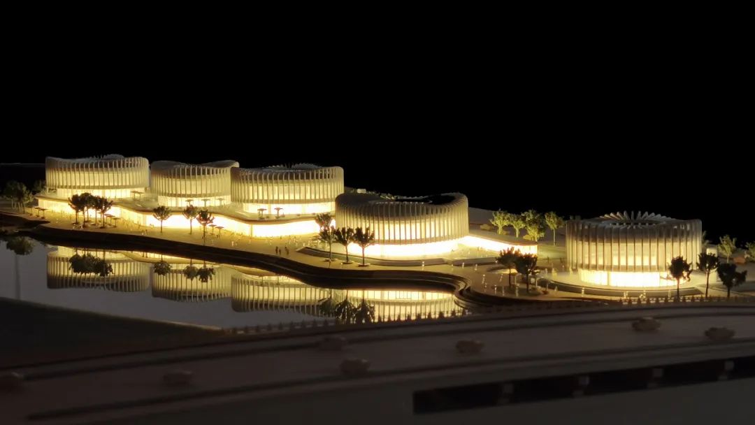 BIM建筑|兰花阁 ：‘城市山谷’中的滨河商街 / UUA