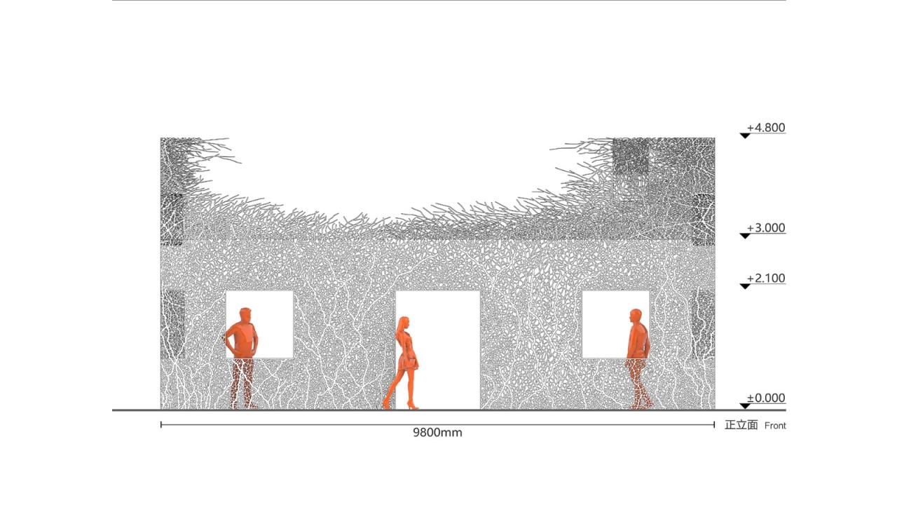 BIM建筑|《消失的房子》/ 胡泉纯